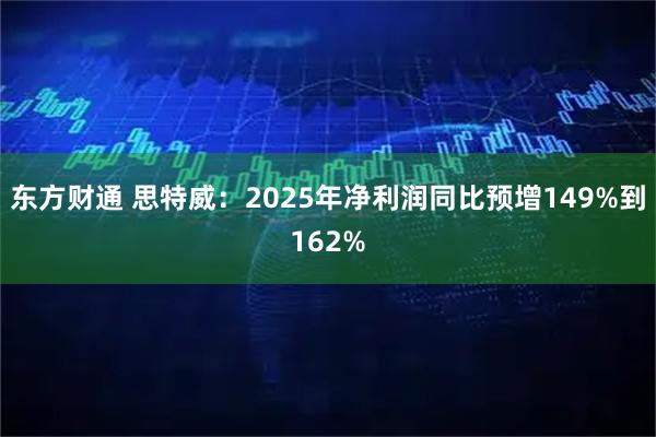 东方财通 思特威：2025年净利润同比预增149%到162%